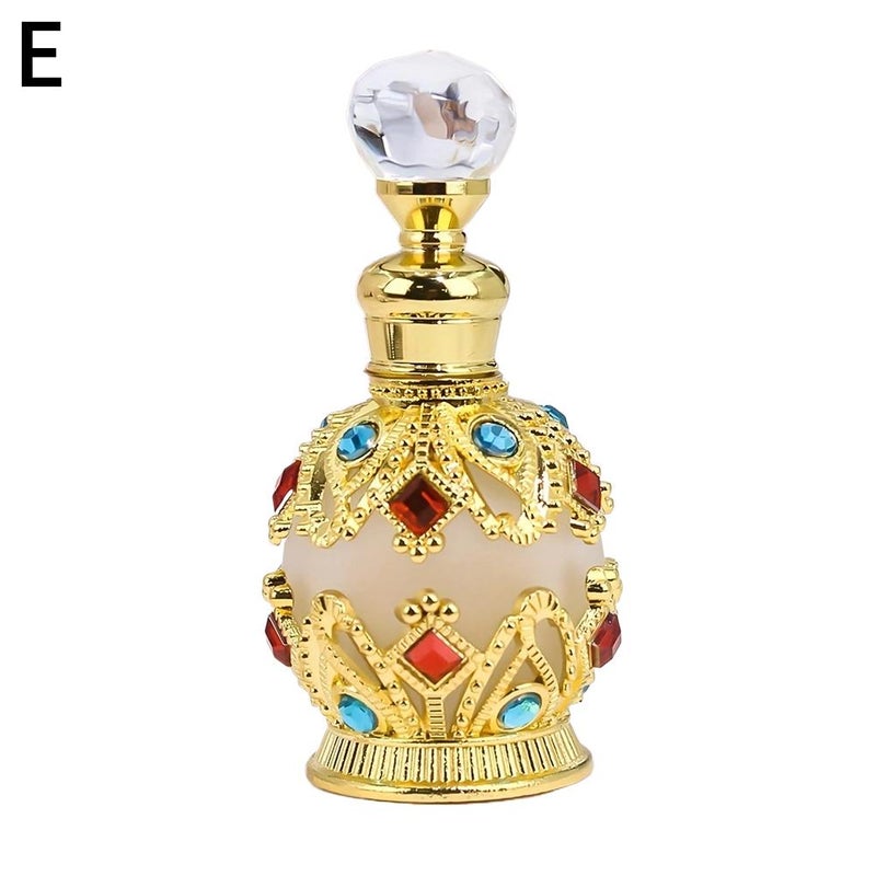 15ml high-end glass perfume bottle for beauty salons, essential oil dispenser.